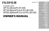 Fujifilm XF55-200mmF3.5-4.8 R LM OIS Manual de usuario