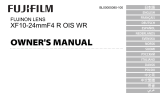 Fujifilm XF10-24mmF4 R OIS WR El manual del propietario