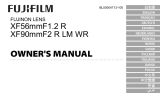 Fujifilm XF90mmF2 R LM WR El manual del propietario