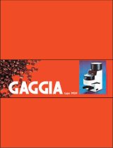 Gaggia 8002 Manual de usuario