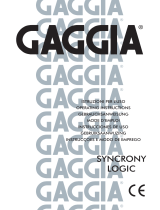 Gaggia syncrony Manual de usuario