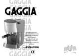 Gaggia Evolution Espresso El manual del propietario