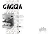 Gaggia GRAN GAGGIA Manual de usuario
