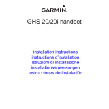 Garmin GHS™ 20/20i Wireless VHF Handset Guía de instalación
