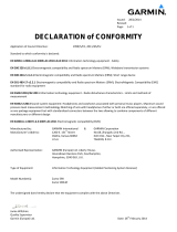 Garmin zumo 590LM Declaración de conformidad