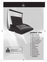 GBC CombBind 210 Manual de usuario