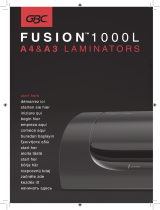 GBC Fusion 1000L A3 Manual de usuario