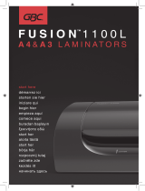 GBC Fusion 1100L A3 Manual de usuario