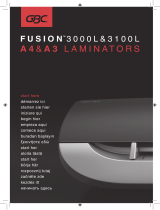 GBC Fusion 3000L A3 Manual de usuario