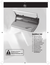 GBC MultiBind 208 Manual de usuario