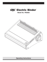 GBC PB2600 Manual de usuario