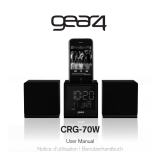 GEAR4 CRG-70W Manual de usuario