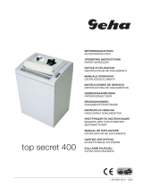 Geha Top Secret 400 S6 Instrucciones de operación