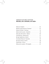 Geneva SOUND SYSTEM MODEL XS Manual de usuario