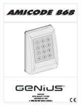 Genius Amicode 868 Instrucciones de operación