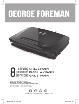 George Foreman RPGV3201BK Guía del usuario
