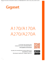 Gigaset A170A Manual de usuario