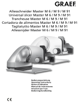 Graef M 6 Master El manual del propietario