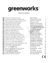 Greenworks G40T5 - 2105407 El manual del propietario