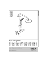 GROHE Euphoria System 180 Manual de usuario