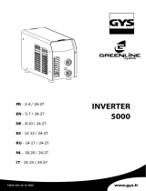 GYS Greenline Inverter 5000 Manual de usuario