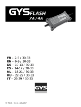 GYS GYSFLASH 7A Manual de usuario