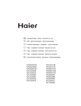 Haier CFE533AW Manual de usuario