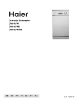Haier DW9-AFM Manual de usuario
