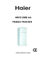 Haier HRFZ-250D Manual de usuario