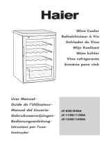 Haier JC-82GDLCS Manual de usuario