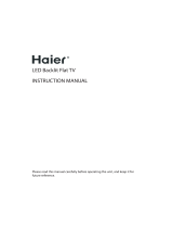 Haier LE24G610CF Manual de usuario