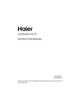 Haier LE40B7000CF Manual de usuario