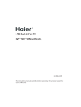 Haier LE40B650CF El manual del propietario