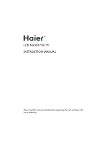 Haier LET39C800HF Manual de usuario