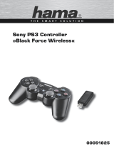 Hama 51825 Black Force Wireless Controller PS3 El manual del propietario