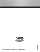 Hama 51837 - 3in1 Radio Controller Steel El manual del propietario