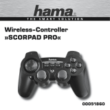 Hama 51860 Scorpad Pro Wireless Controller PS3 El manual del propietario