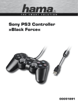 Hama 51891 Black Force Controller PS3 El manual del propietario
