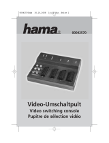Hama Video switching console Manual de usuario