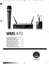 AKG WMS 470 Manual de usuario