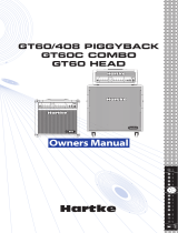Hartke GT60/408 Piggyback Manual de usuario