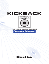 Hartke Kickback Series Manual de usuario
