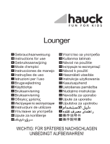 Hauck Lounger Instrucciones de operación