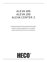 Heco ALEVA CENTER 2 El manual del propietario