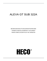 Heco Aleva GT Sub 322A Manual de usuario
