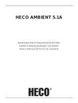 Heco Ambient 5.1 A El manual del propietario