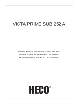 Heco Victa Prime Sub 252 Manual de usuario
