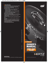 Hertz ECX 100.5  El manual del propietario