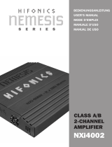 Hifonics NXI4002 Manual de usuario