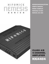 Hifonics NXI4404 Manual de usuario